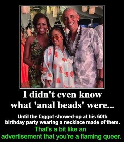 Obamas party anal beads