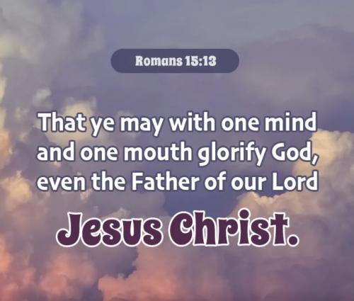 Romans 15 13