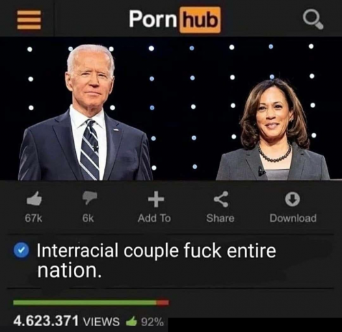 Interracial couple fuck entire nation