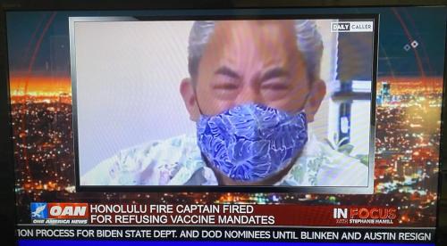Hawaii Fire Chief Fired (after 37 years) for Refusing the Vaccine Mandate