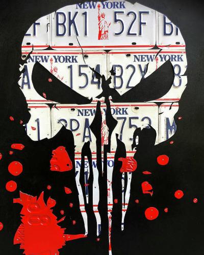 punisher-portrait-in-new-york-plates