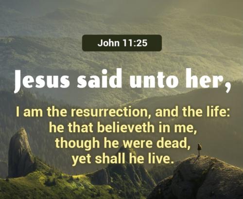 John 11:25
