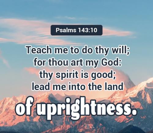 Psalm 143:10