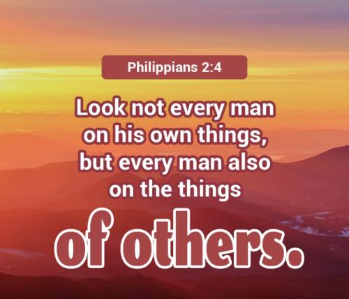 Philippians 2:4