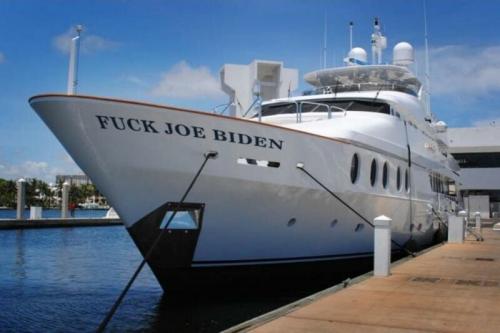 F biden boat