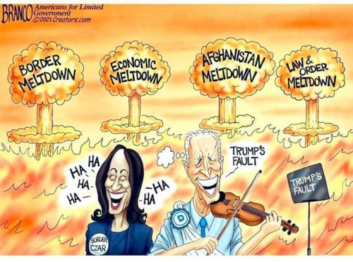 Teflon Joe and Kamala toe.