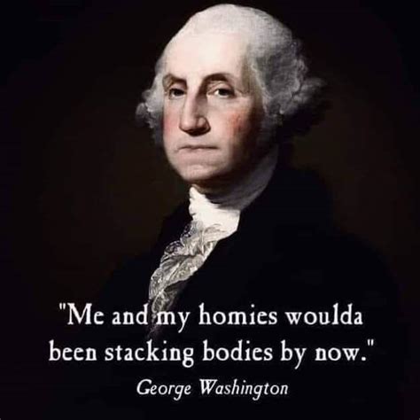 george washington - stacking bodies