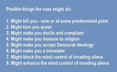 What the vaxx might do to you