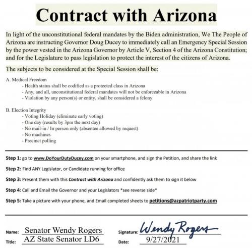contract with AZ 8921357207523470