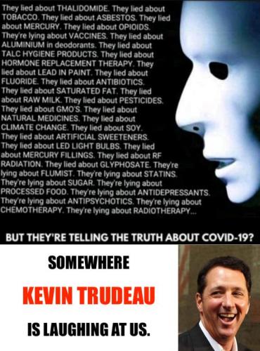 Kevin Trudeau Is Laughing