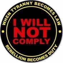 I will not comply