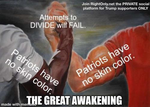 patriots have no skin color