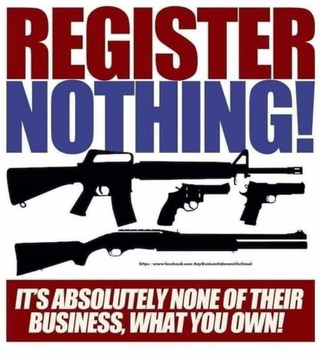 register nothing