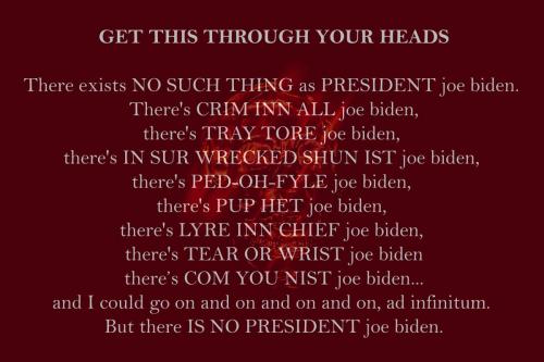 Aint No Pres Joe