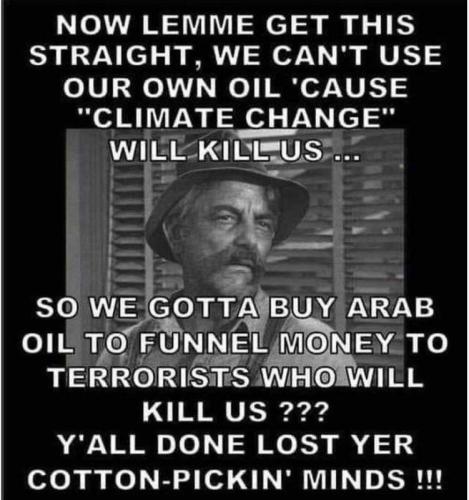 lost your cotton picken minds