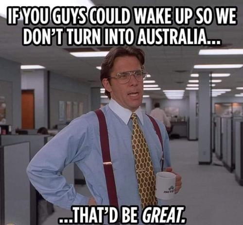 IF YOU GUYS COULD WAKE UP