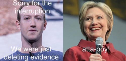deleting evidence