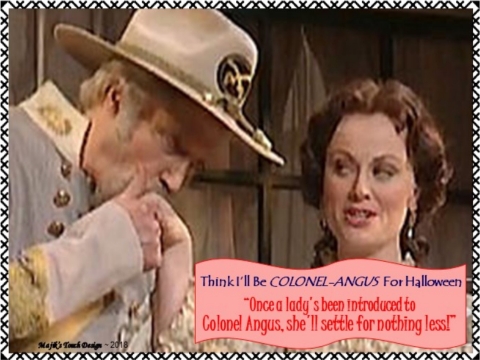 Halloween Costume is Colonel Angus