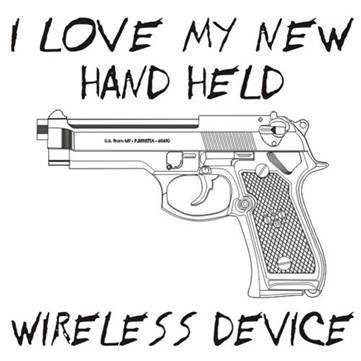 Gun - Handheld wireless device