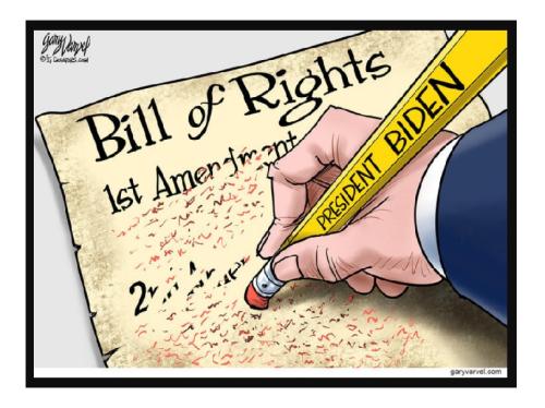 Biden erasing the 2nd amendment 1