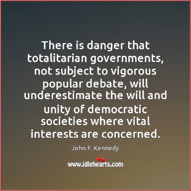 Totalitarian Gov Underestimates US