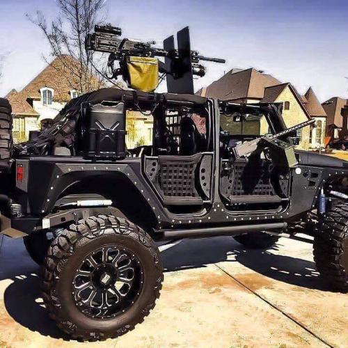 Bad ass jeep 50cal