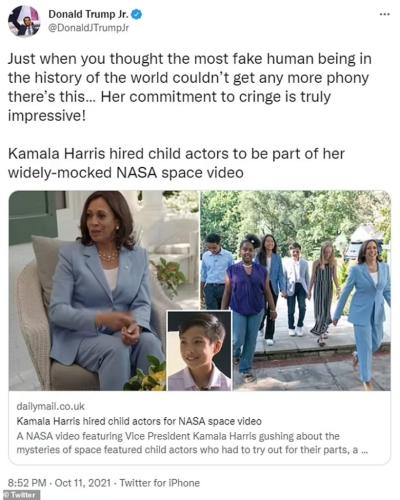 kamala harris - child actors