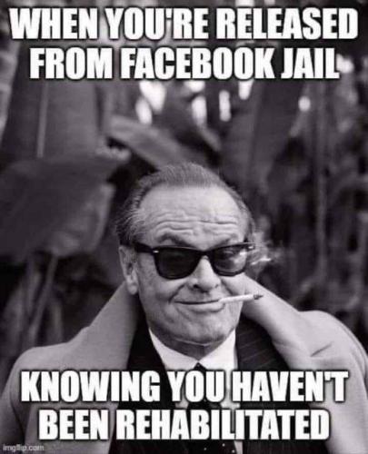 Not rehibilatated - Jack Nickelson