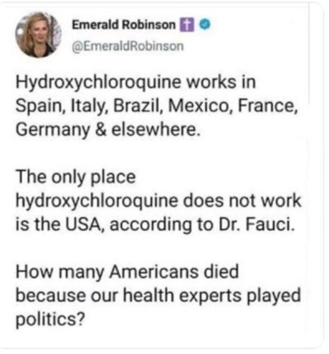 According to Dr. Fauci