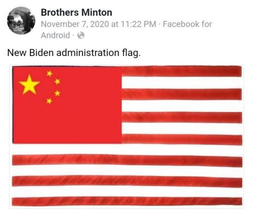biden flag