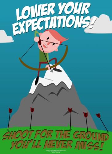 Lower Your Expectations Aim For Ground