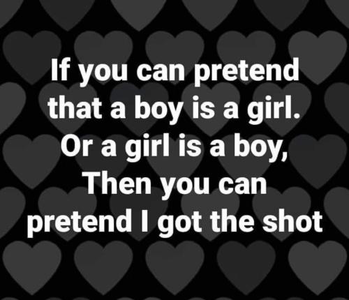 Vaccination - Pretend about the sexes