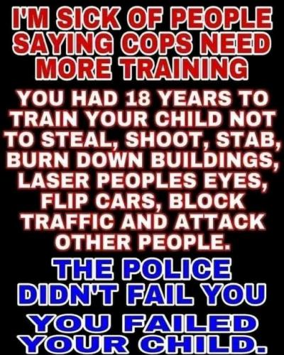 You Failed Not Cops