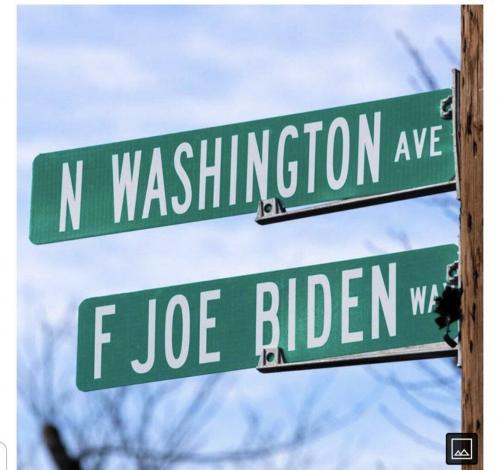 F JOE BODEN WAY