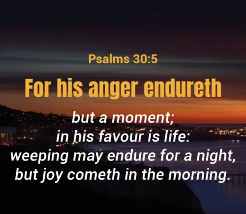 Psalm 30:5