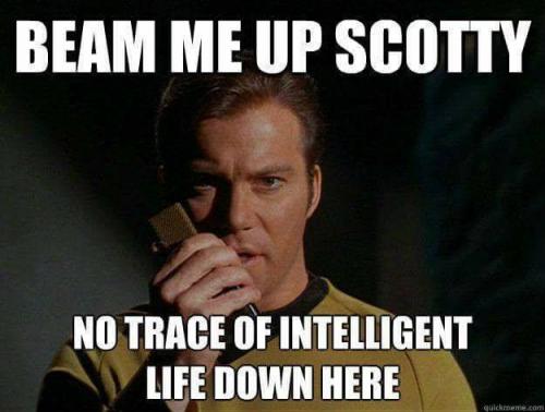 Beam me up scotty