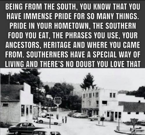 Being from the South