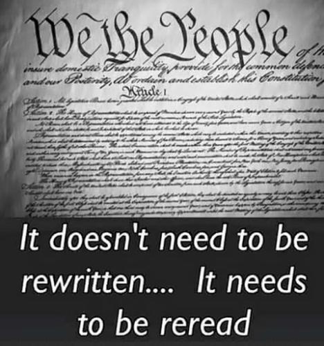 Founding Fathers Constitution Needs Reread