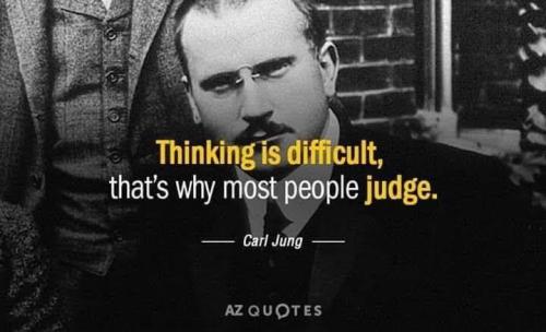 most people judge