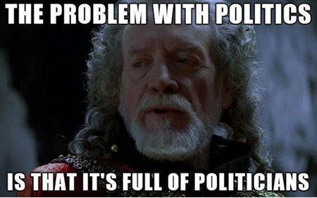 the problim with politics