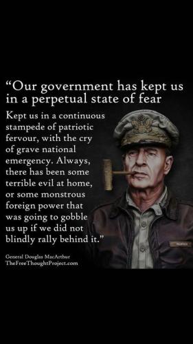 state of fear