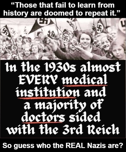 So guess who the REAL Nazis are