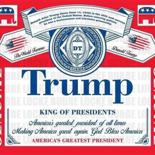 trump king of presidents