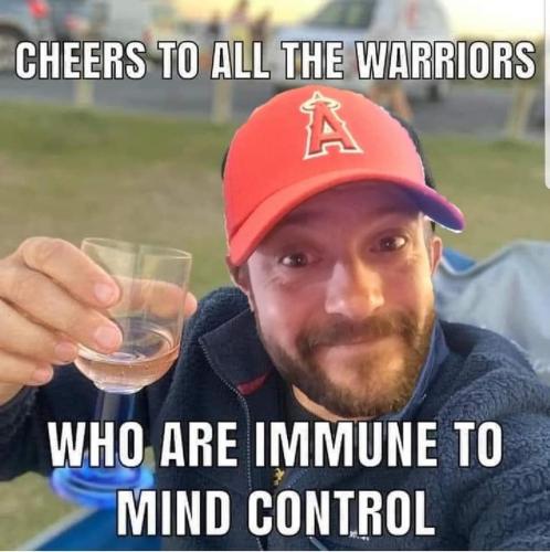Cheers to all the warriors