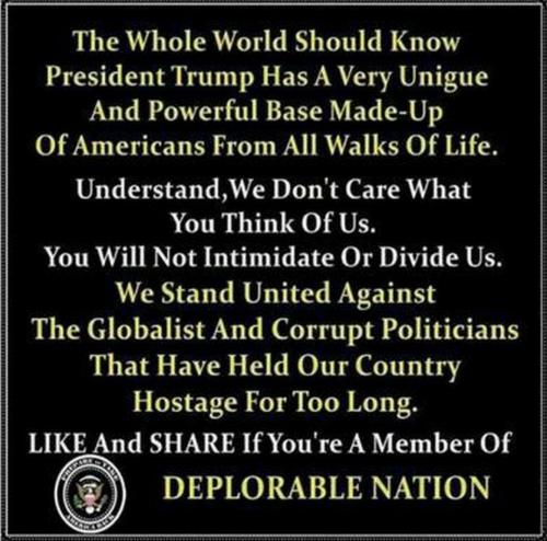 R Trump base