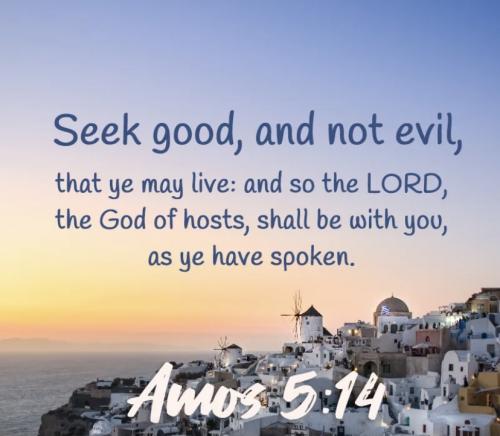 Amos 5:14