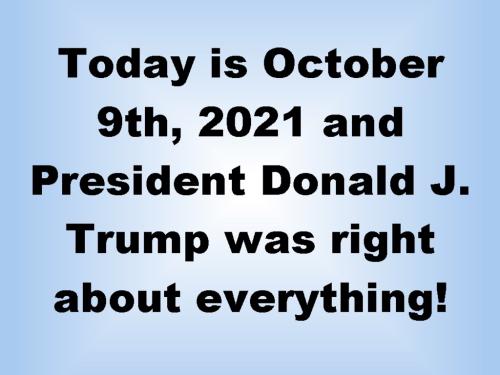today is october 9th