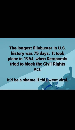 THE LONGEST FILABUSTER