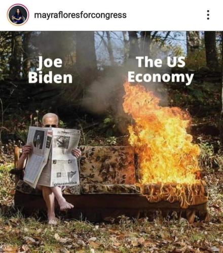 economy in flames