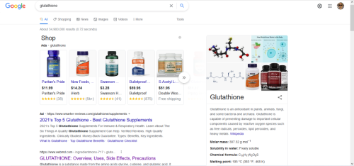 Glutahione  COVID Spike 98e